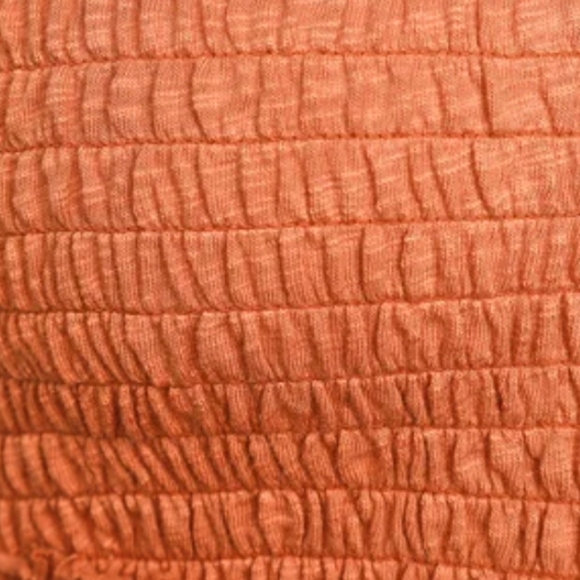 NWT FREE PEOPLE BABE SMOCKED STRAPLESS TUBE TOP - Picture 5 of 6